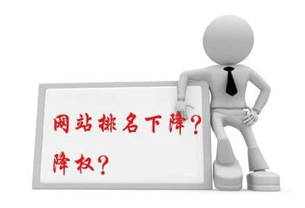 網(wǎng)站降權(quán)被K，排名下降了我們?cè)撊绾螒?yīng)對(duì)？